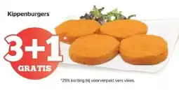Spar Kippenburgers aanbieding