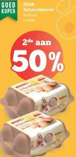 Spar Scharreleieren aanbieding