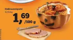 Spar Halloweenpaté aanbieding