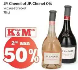 Spar JP. Chenet of JP. Chenet 0% wit, rosé of rood aanbieding