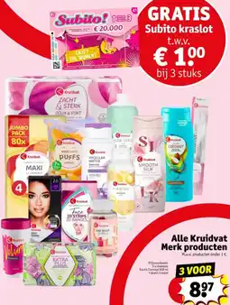 Kruidvat Alle Kruidvat Merk producten aanbieding