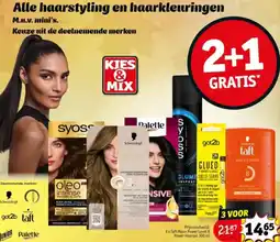 Kruidvat Alle haarstyling en haarkleuringen aanbieding