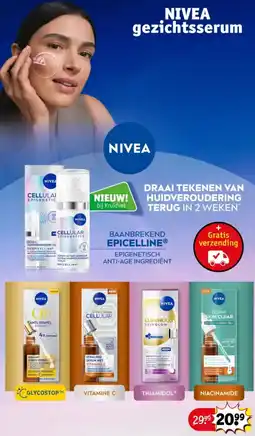 Kruidvat Nivea gezichtsserum aanbieding