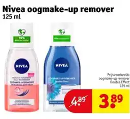 Kruidvat Nivea oogmake-up remover aanbieding