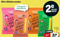 Kruidvat Ella's Kitchen snacks aanbieding