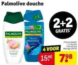 Kruidvat Palmolive douche aanbieding