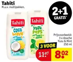 Kruidvat Tahiti aanbieding