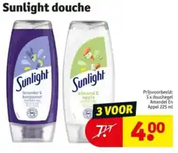 Kruidvat Sunlight douche aanbieding