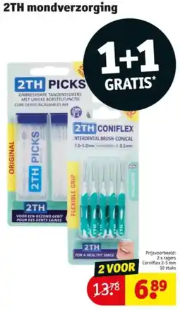 Kruidvat 2TH mondverzorging aanbieding