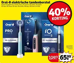 Kruidvat Oral-B elektrische tandenborstel aanbieding