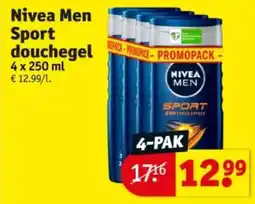Kruidvat NIVEA men sport douchegel aanbieding