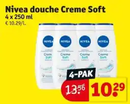 Kruidvat NIVEA douche creme soft aanbieding