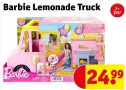 Kruidvat Barbie lemonade truck aanbieding