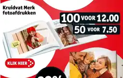 Kruidvat Kruidvat merk fotoafdrukken aanbieding