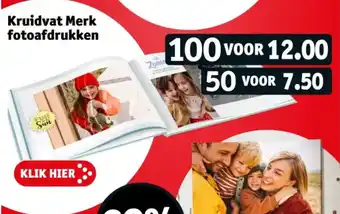 Kruidvat Kruidvat merk fotoafdrukken aanbieding