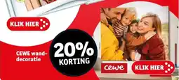 Kruidvat CEWE wand decoratie aanbieding