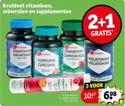Kruidvat Kruidvat vitaminen, mineralen en supplementen aanbieding