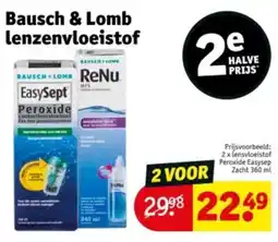 Kruidvat Bausch & Lomb lenzenvloeistof aanbieding