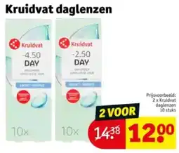Kruidvat Kruidvat daglenzen aanbieding