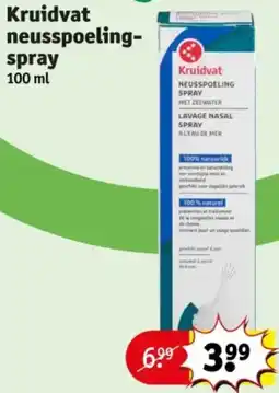 Kruidvat Kruidvat neusspoeling spray aanbieding