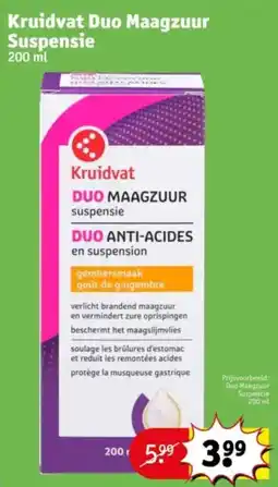 Kruidvat Kruidvat Duo Maagzuur Suspensie aanbieding