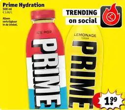 Kruidvat Prime Hydration aanbieding