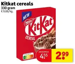 Kruidvat Kitkat Cereals aanbieding