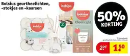 Kruidvat Bolsius Geurtheelichten, Stokjes en Kaarsen aanbieding