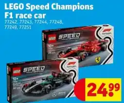 Kruidvat Lego Speed Champions F1 race car aanbieding