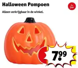 Kruidvat Halloween Pompoen aanbieding