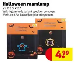 Kruidvat Halloween raamlamp aanbieding