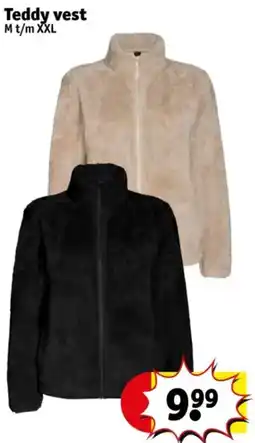 Kruidvat Teddy Vest aanbieding