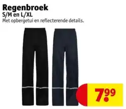 Kruidvat Regenbroek aanbieding
