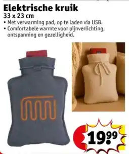 Kruidvat Elektrische kruik aanbieding