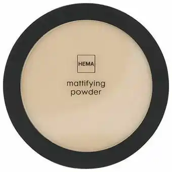 HEMA HEMA Mattifying Face Powder 24 Soft Beige (beige) aanbieding
