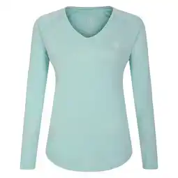 Decathlon Dames Discern Tshirt met lange mouwen (Muntgroen) aanbieding