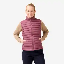 Decathlon Golfbodywarmer voor dames MW500 grijsachtig paars aanbieding