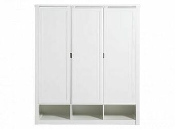 Deba Meubelen Kast 3 deuren MIX & MATCH incl. laden - Wit Wit aanbieding