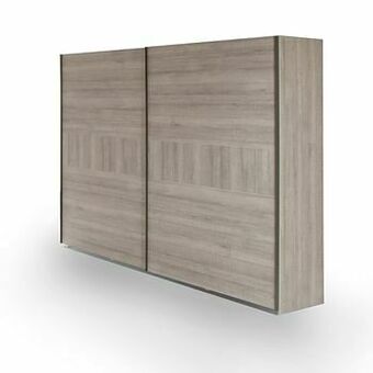 Deba Meubelen Kast kleerkast BRUNO - Authentic Oak Grau Hout aanbieding