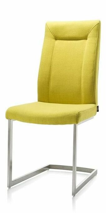 Deba Meubelen Eetkamerstoel MALENE - Blues Lemon Geel aanbieding