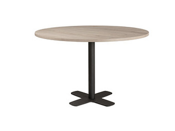 Deba Meubelen Tafel SPINNER - Antraciet/greige Hout aanbieding