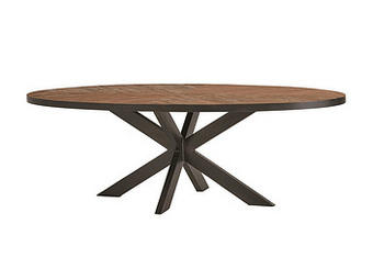 Deba Meubelen Eetkamertafel VENICE - Teak Hout aanbieding