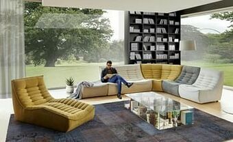 Deba Meubelen Hoekzetel FOXTROT - Multicolor Multicolor aanbieding