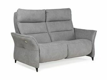 Deba Meubelen 2,5-zit met 2 relaxen CL19104 - Kira silver Grijs aanbieding