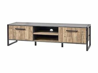 Deba Meubelen Tv-kast SAMIR groot (gemonteerd) - Natuurlijke parketlook Hout aanbieding
