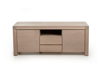 Deba Meubelen Tv-meubel MONZA - Stone white mat Wit aanbieding