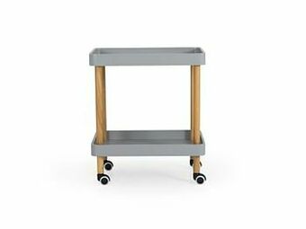 Deba Meubelen Trolley SERVE - Grijs/eik Grijs aanbieding