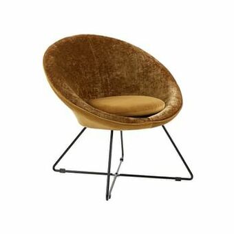Deba Meubelen Fauteuil GARBO - Caramel Geel aanbieding