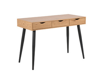 Deba Meubelen Bureau NEPTUN - Wild Oak/Matt Black Hout aanbieding
