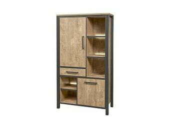 Deba Meubelen Barkast LOVINA - Teakhout Hout aanbieding